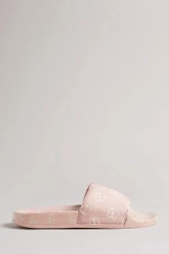 Ted Baker Pink Magnolia Flower Sliders