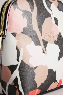 Ted Baker Black Mellaa Retro Flood Saffiano Deboss Washbag -tedbaker Shop Online unnamed file 5455