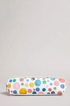 Ted Baker Maddy White Flirty Texture Monster Spot Brush Case