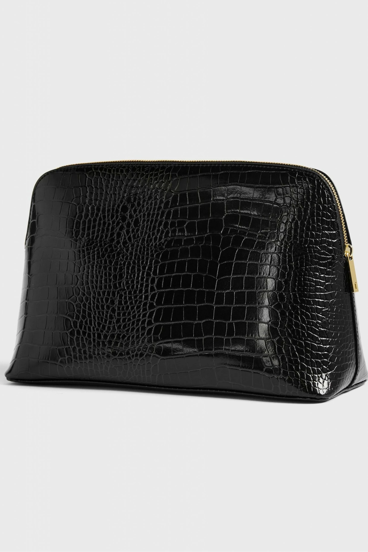 Ted Baker Crocana Black Croc Detail Debossed Washbag 4 Ted Baker Crocana Black Croc Detail Debossed Washbag - Image 2