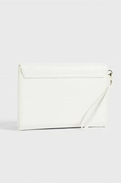 Ted Baker Nude Crocey Croc Detail Debossed Envelope Pouch Washbag -tedbaker Shop Online unnamed file 5500