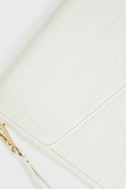 Ted Baker Nude Crocey Croc Detail Debossed Envelope Pouch Washbag -tedbaker Shop Online unnamed file 5502