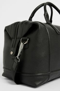 Ted Baker Mens Black Roocks Leather Holdall Bag -tedbaker Shop Online unnamed file 553
