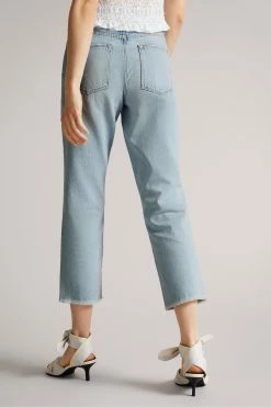 Ted Baker Blue Nellin Light Wash Rigid Straight Denim Jeans -tedbaker Shop Online unnamed file 5542