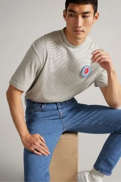 Ted Baker Mid-Blue Cambly Slim Leg Denim Jeans -tedbaker Shop Online unnamed file 5549