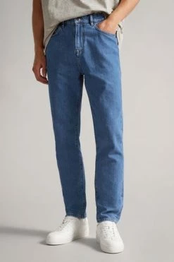 Ted Baker Mid-Blue Cambly Slim Leg Denim Jeans -tedbaker Shop Online unnamed file 5551