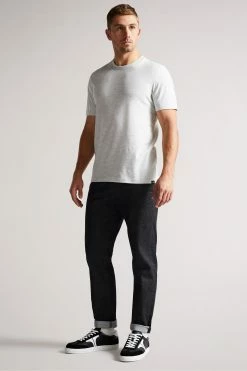 Ted Baker Finchly Navy Blue Slim Leg Denim Jeans -tedbaker Shop Online unnamed file 5554