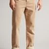 Ted Baker Clerk Taupe Brown Straight Leg Denim Jeans