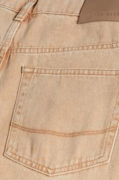 Ted Baker Clerk Taupe Brown Straight Leg Denim Jeans -tedbaker Shop Online unnamed file 5566