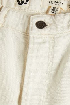 Ted Baker Nulerk Cream Straight Leg Denim Jeans -tedbaker Shop Online unnamed file 5571