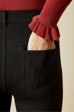 Ted Baker Black Strenti Stretch Zip Detail Jeans -tedbaker Shop Online unnamed file 5598