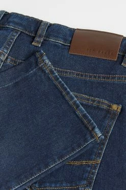 Ted Baker Blue Simay Straight Leg Mid Wash Denim Jeans -tedbaker Shop Online unnamed file 5614