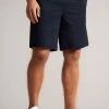 Ted Baker Blue Mordon Twill Drawstring Shorts