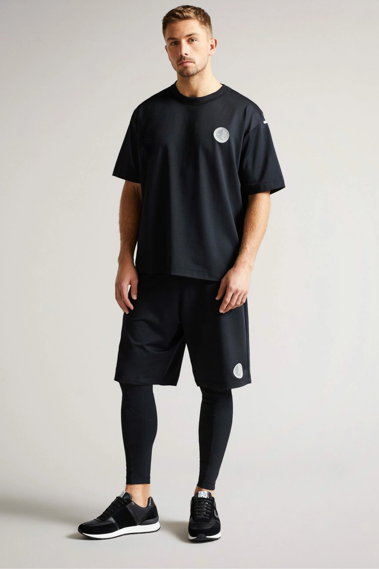 Ted Baker Fhilips Black Active Quick Dry Shorts 3 Ted Baker Fhilips Black Active Quick Dry Shorts