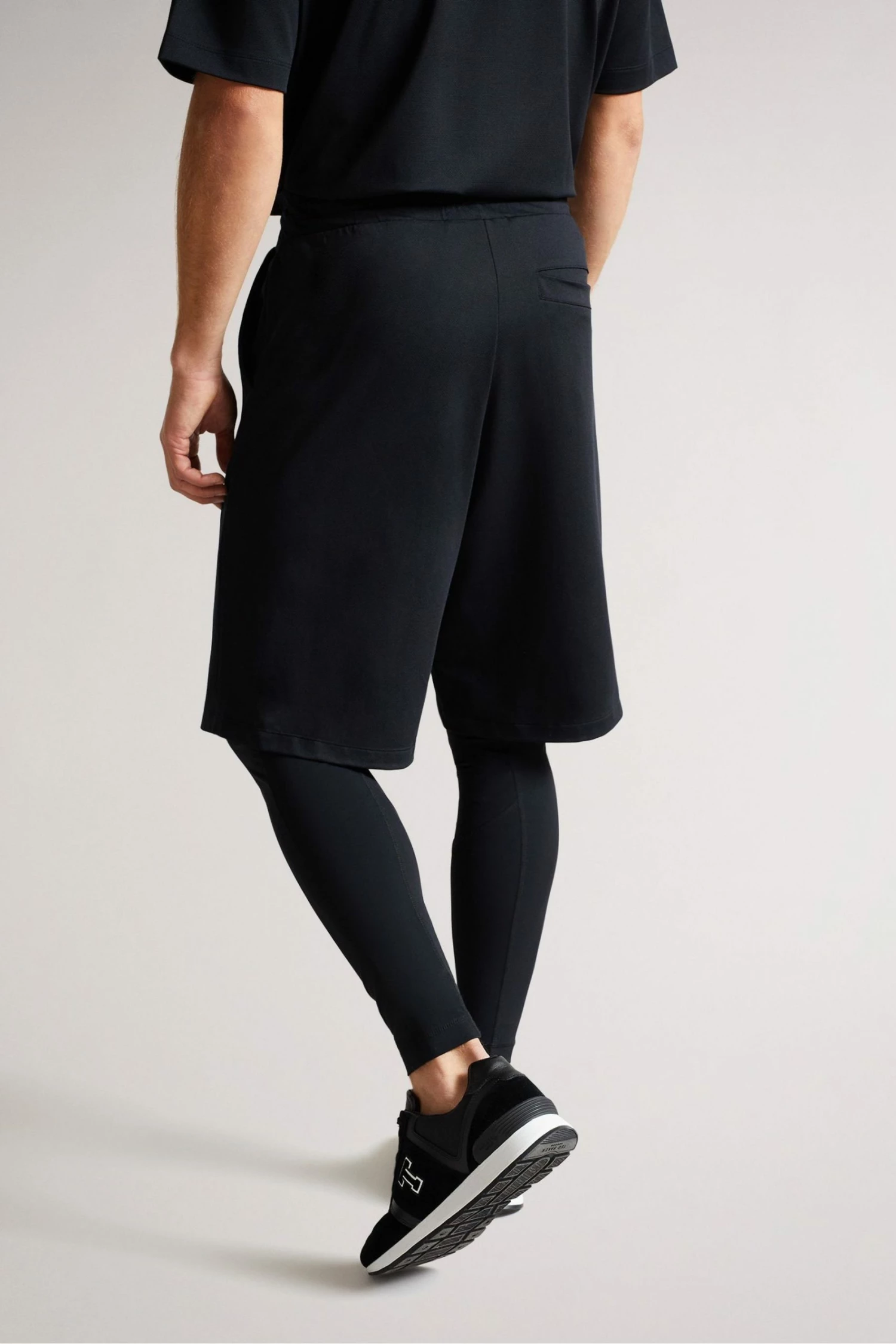 Ted Baker Fhilips Black Active Quick Dry Shorts 6 Ted Baker Fhilips Black Active Quick Dry Shorts - Image 4