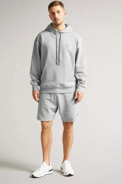 Ted Baker Bryant Grey Marl Active Jersey Shorts