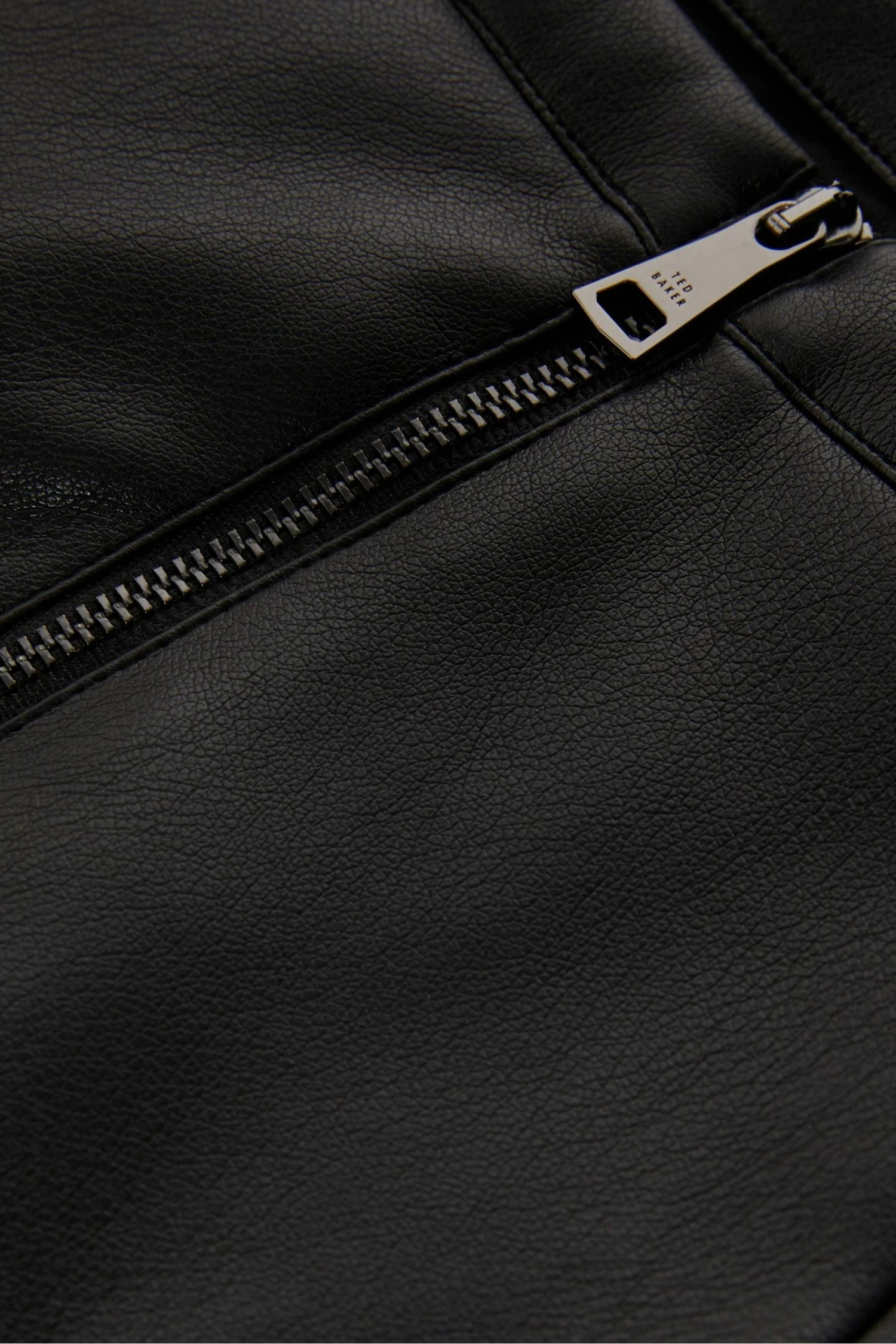 Ted Baker Keiss Black Cutwork Pleather Mini Skirt 7 Ted Baker Keiss Black Cutwork Pleather Mini Skirt - Image 5