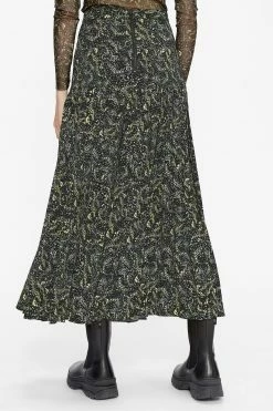 Ted Baker Deeana Printed Knife Pleat Split Midi Skirt -tedbaker Shop Online unnamed file 5761