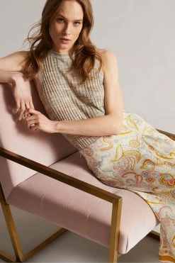 Ted Baker Yellow Rafaele Column Skirt With Curved Asymmetric Panel 11 Ted Baker Yellow Rafaele Column Skirt With Curved Asymmetric Panel -tedbaker Shop Online unnamed file 5768