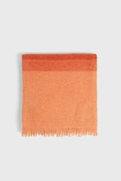 Ted Baker Orange Eppin Ombre Knit Scarf -tedbaker Shop Online unnamed file 5905