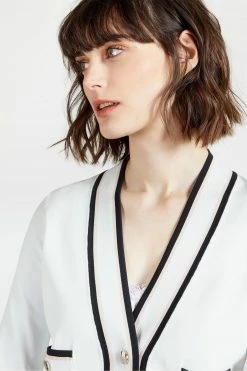 Ted Baker White Flooraa Knitted Cardigan 11 Ted Baker White Flooraa Knitted Cardigan -tedbaker Shop Online unnamed file 5928