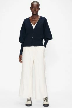 Ted Baker Blue Fioinna Ottoman Detailed Cardigan -tedbaker Shop Online unnamed file 5935