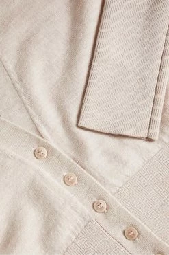 Ted Baker Aiyleen Cream Merino Low V Cardigan -tedbaker Shop Online unnamed file 5949