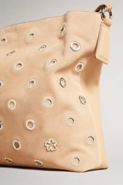 Ted Baker Meida Camel Eyelet Detail Swag Bag -tedbaker Shop Online unnamed file 595
