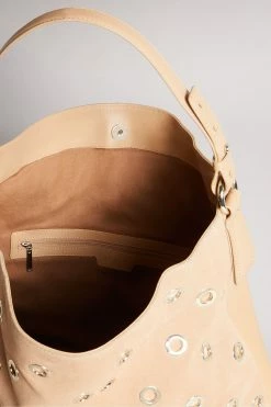 Ted Baker Meida Camel Eyelet Detail Swag Bag -tedbaker Shop Online unnamed file 596