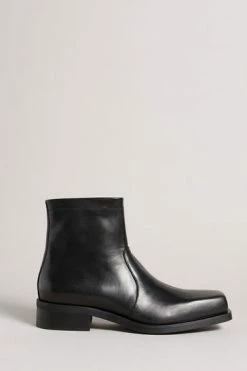Ted Baker Stann Black Square Toe Derby Boots -tedbaker Shop Online unnamed file 6012