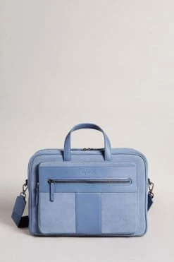 Ted Baker Blue Tyrese Suede T Document Bag 11 Ted Baker Blue Tyrese Suede T Document Bag -tedbaker Shop Online unnamed file 602