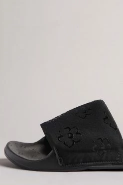 Ted Baker Black Magnolia Flower Sliders 9 Ted Baker Black Magnolia Flower Sliders -tedbaker Shop Online unnamed file 6067