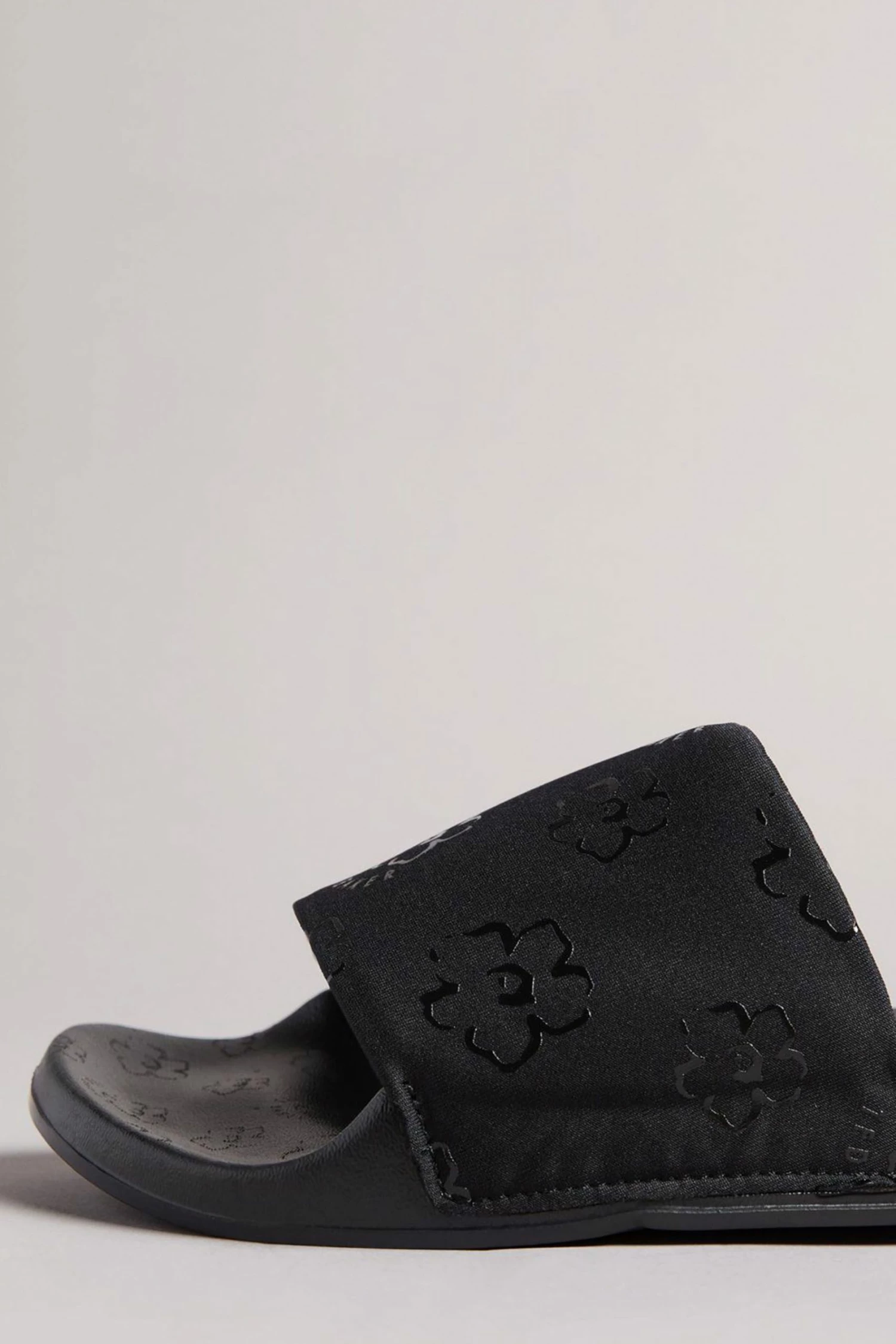 Ted Baker Black Magnolia Flower Sliders 5 Ted Baker Black Magnolia Flower Sliders - Image 4