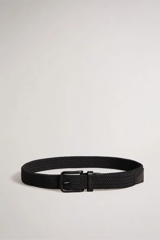 Ted Baker Timm Black Woven Belt -tedbaker Shop Online unnamed file 6113