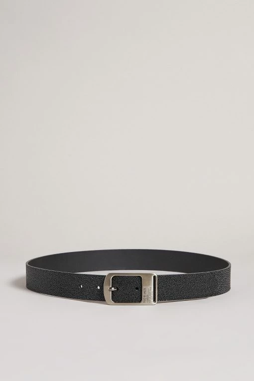 Ted Baker Timce Black Leather Belt -tedbaker Shop Online unnamed file 6122