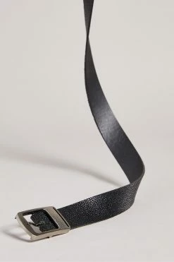Ted Baker Timce Black Leather Belt -tedbaker Shop Online unnamed file 6124