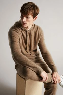 Ted Baker Brown Bannks Cashmere Hoodie 9 Ted Baker Brown Bannks Cashmere Hoodie -tedbaker Shop Online unnamed file 6133