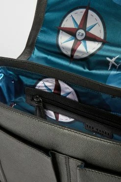 Ted Baker Castlin Black Leather Satchel -tedbaker Shop Online unnamed file 622