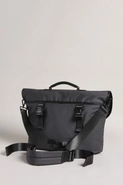 Ted Baker Strole Black Rubberised Satchel Bag -tedbaker Shop Online unnamed file 630