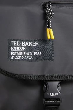Ted Baker Strole Black Rubberised Satchel Bag -tedbaker Shop Online unnamed file 631