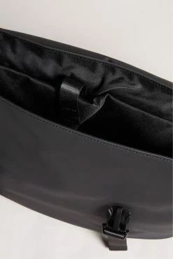 Ted Baker Strole Black Rubberised Satchel Bag -tedbaker Shop Online unnamed file 632