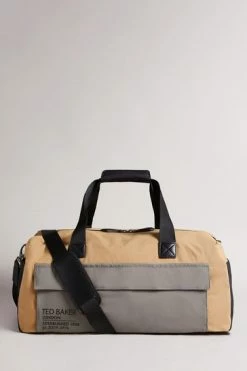 Ted Baker Tan Fedwick Colour Block Holdall Bag -tedbaker Shop Online unnamed file 643
