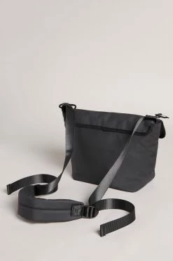 Ted Baker Black Running Rubberised Cross-Body Bag -tedbaker Shop Online unnamed file 702