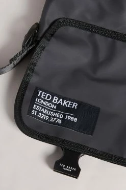 Ted Baker Black Running Rubberised Cross-Body Bag -tedbaker Shop Online unnamed file 704