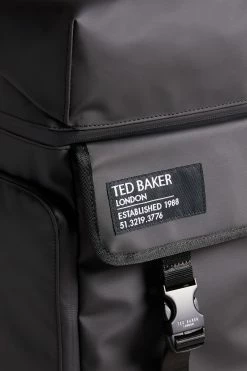 Ted Baker Walks Black Rubberised Zip Top Backpack -tedbaker Shop Online unnamed file 708