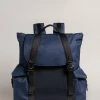 Ted Baker Masha Navy Blue Knit Nylon Backpack
