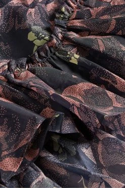 Ted Baker Navy Blue Hazpin Asymmetric Cold Shoulder Ruffle Mini Dress -tedbaker Shop Online unnamed file 899