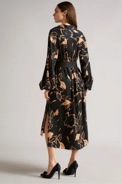 Ted Baker Brown Integral Wrap Dress 9 Ted Baker Brown Integral Wrap Dress -tedbaker Shop Online unnamed file 920
