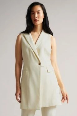 Ted Baker Cream Joannid Sleeveless Blazer Mini Dress 13 Ted Baker Cream Joannid Sleeveless Blazer Mini Dress -tedbaker Shop Online unnamed file 963