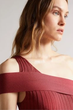 Ted Baker Mid-Pink Ragazza Seam Free Asymmetric Knit Dress 10 Ted Baker Mid-Pink Ragazza Seam Free Asymmetric Knit Dress -tedbaker Shop Online unnamed file 966